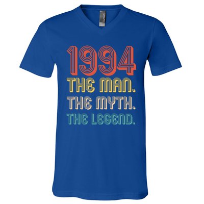 The Man The Myth The Legend 1994 30th Birthday V-Neck T-Shirt