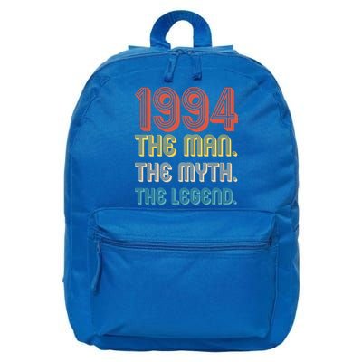 The Man The Myth The Legend 1994 30th Birthday 16 in Basic Backpack