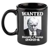 Trump Mugshot 11oz C Handle Ceramic Mug