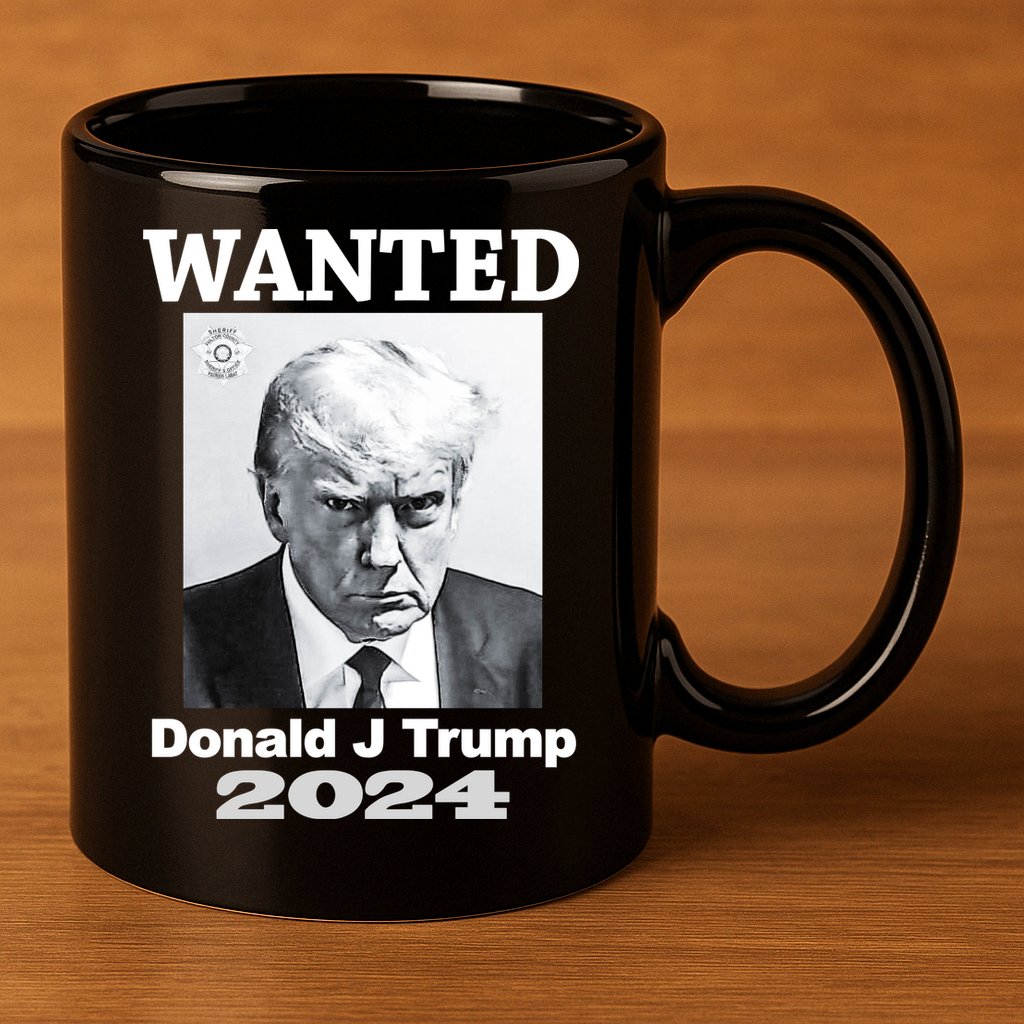 Trump Mugshot 11oz C Handle Ceramic Mug