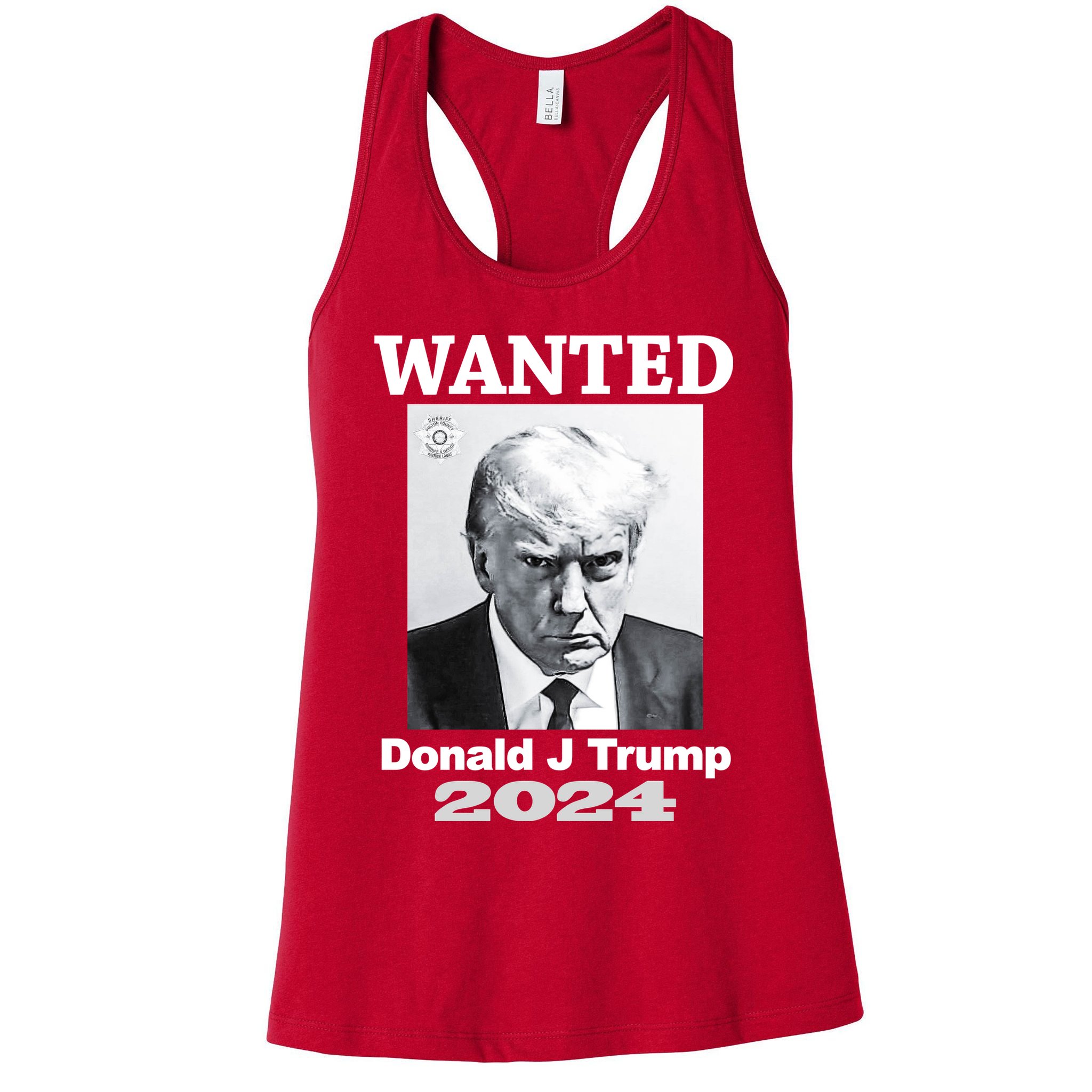 Trump Mugshot Womens Tank Top