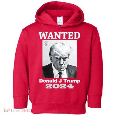 Trump Mugshot Toddler Hoodie