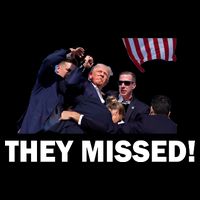 They Missed! Trump Got Shot Failed Assassination Backpack