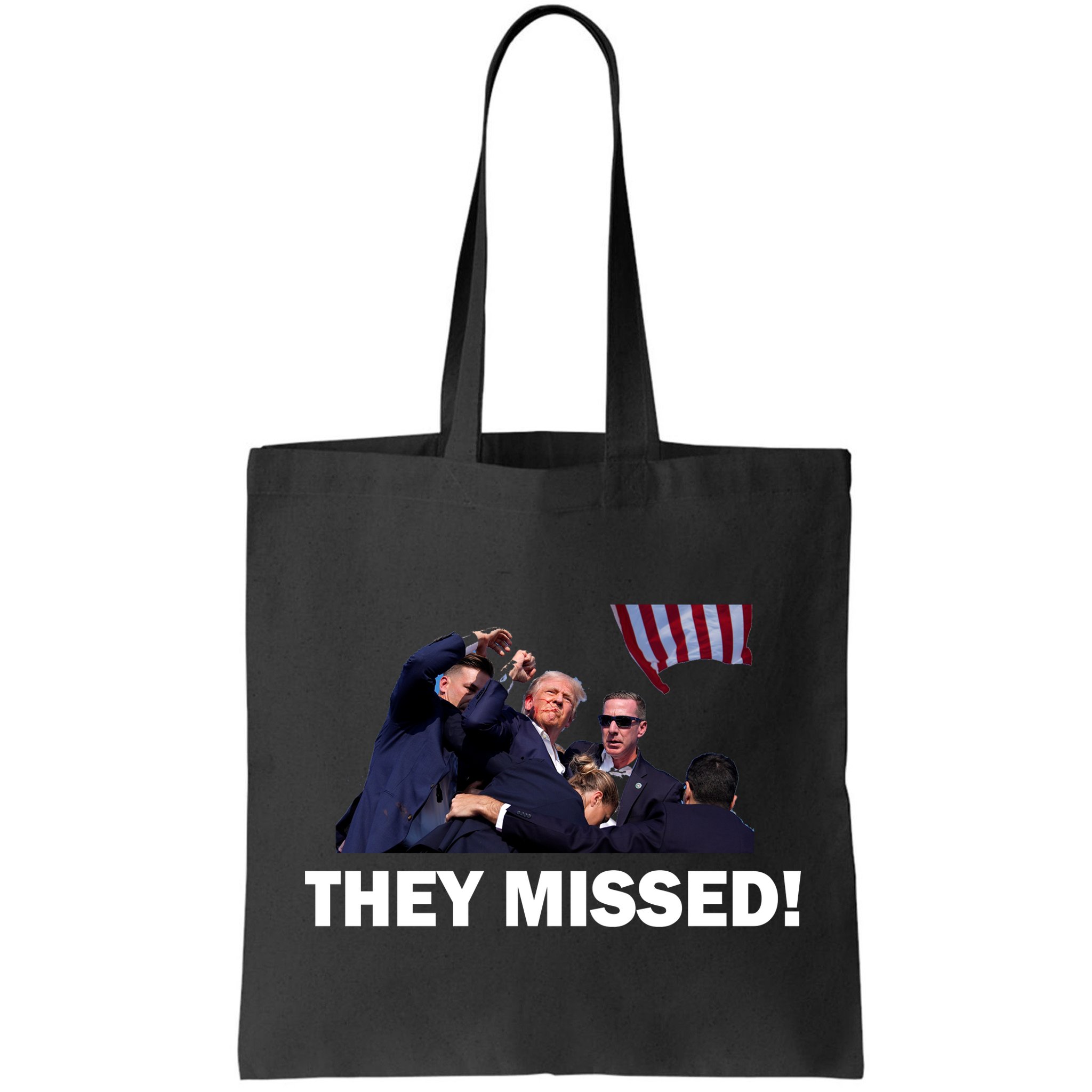They Missed! Trump Got Shot Failed Assassination Bag
