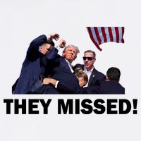 They Missed! Trump Got Shot Failed Assassination Cooling Performance Crew T-Shirt