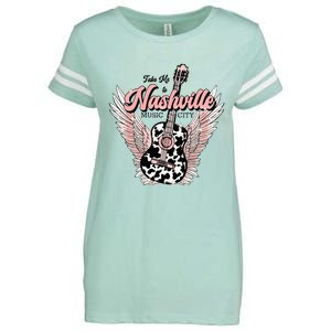 Take Me To Nashville Nashville Tennessee Enza Ladies Jersey Football T-Shirt