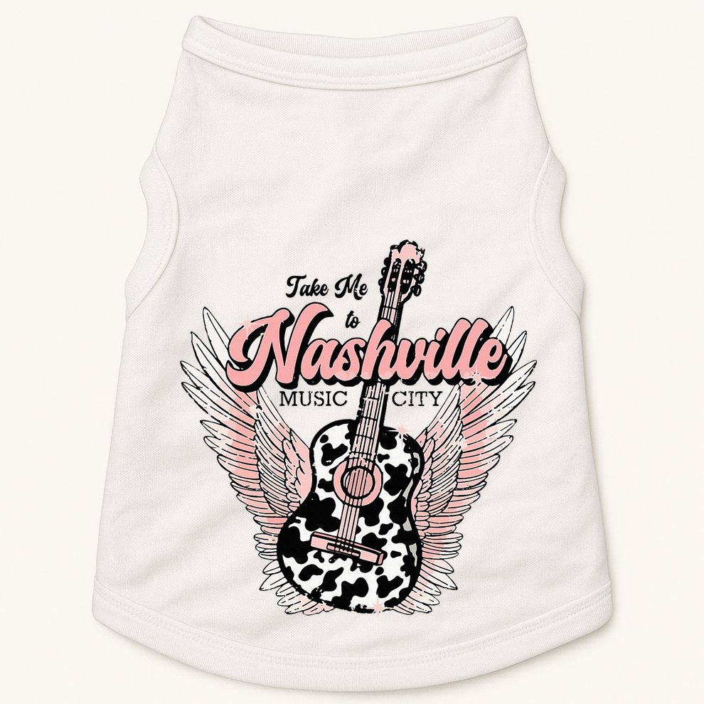 Take Me To Nashville Nashville Tennessee Doggie Tank