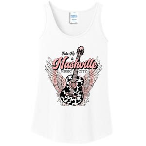 Take Me To Nashville Nashville Tennessee Ladies Essential Tank