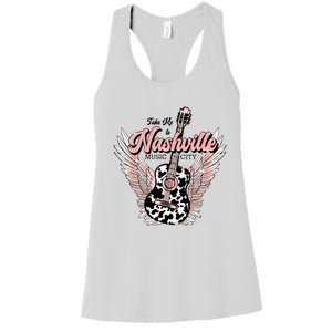 Take Me To Nashville Nashville Tennessee Women's Racerback Tank