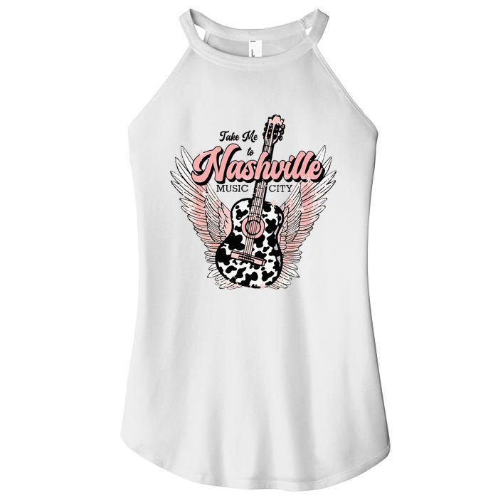 Take Me To Nashville Nashville Tennessee Women's Perfect Tri Rocker Tank