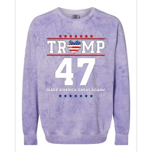 Trump Merica Colorblast Crewneck Sweatshirt