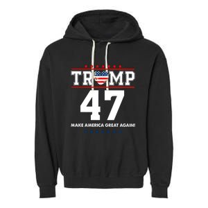 Trump Merica Garment-Dyed Fleece Hoodie