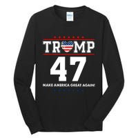 Trump Merica Tall Long Sleeve T-Shirt