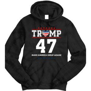 Trump Merica Tie Dye Hoodie