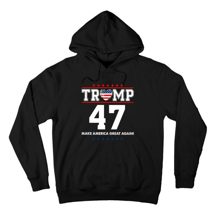 Trump Merica Tall Hoodie