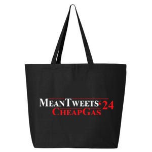 TRUMP Mean Tweets And Cheap Gas 2024 25L Jumbo Tote