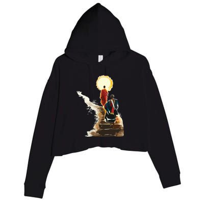 Thich Minh Tue Vietnamese Crop Fleece Hoodie