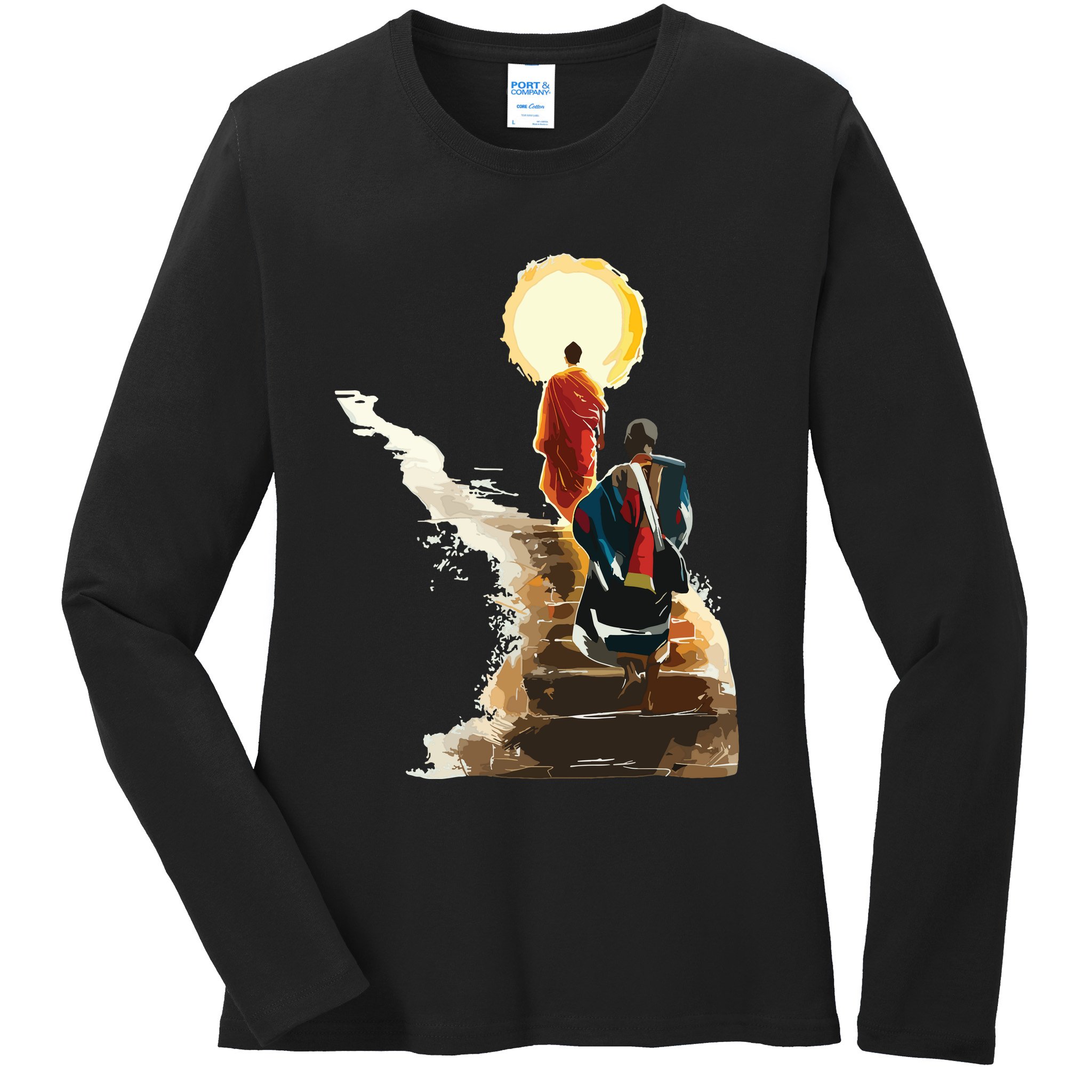 Thich Minh Tue Vietnamese Ladies Long Sleeve Shirt