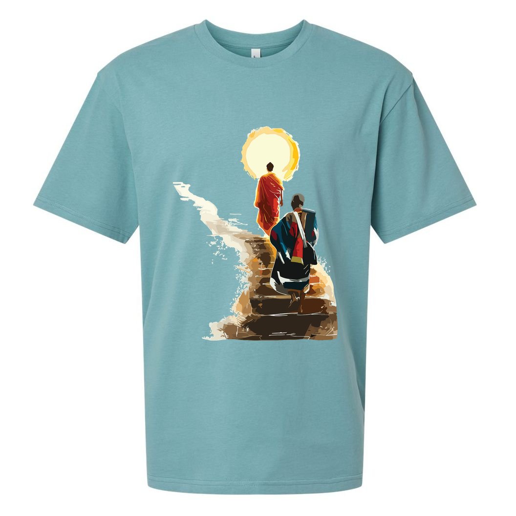 Thich Minh Tue Vietnamese Sueded Cloud Jersey T-Shirt