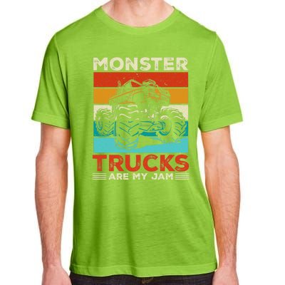 Toddler Monster Truck Are My Jam Costume Boys Girls Premium Adult ChromaSoft Performance T-Shirt