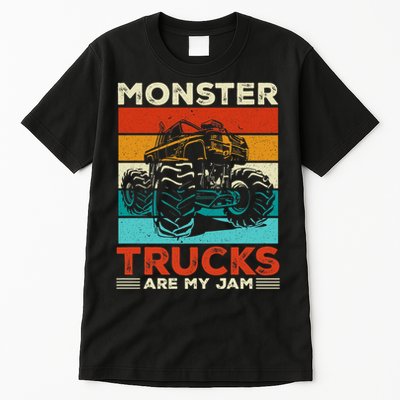 Toddler Monster Truck Are My Jam Costume Boys Girls Premium Tall T-Shirt