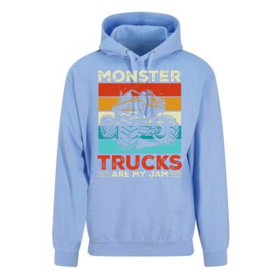 Toddler Monster Truck Are My Jam Costume Boys Girls Premium Unisex Surf Hoodie