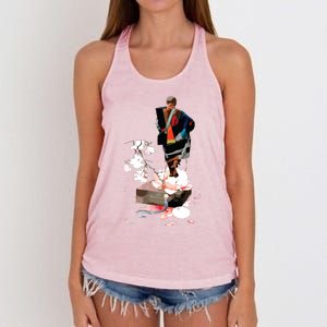 Thich Minh Tue Vietnamese Women's Knotted Racerback Tank