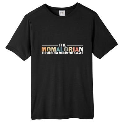 The Momalorian The Coolest Mom Mothers Day Plus Size Shirts For Mom Son Daughter Tall Fusion ChromaSoft Performance T-Shirt