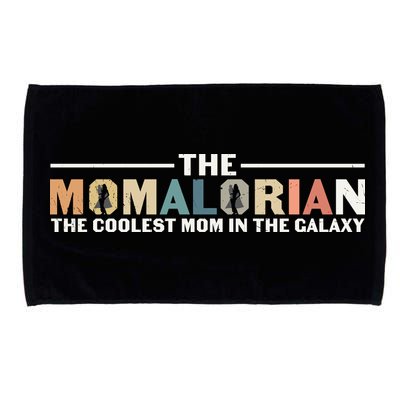 The Momalorian The Coolest Mom Mothers Day Plus Size Shirts For Mom Son Daughter Microfiber Hand Towel