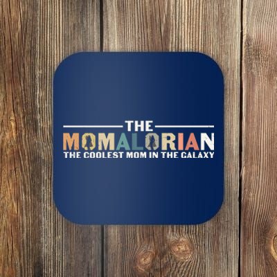 The Momalorian The Coolest Mom Mothers Day Plus Size Shirts For Mom Son Daughter Coaster