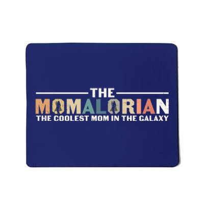 The Momalorian The Coolest Mom Mothers Day Plus Size Shirts For Mom Son Daughter Mousepad