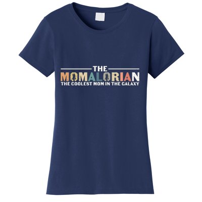 The Momalorian The Coolest Mom Mothers Day Plus Size Shirts For Mom Son Daughter Women's T-Shirt