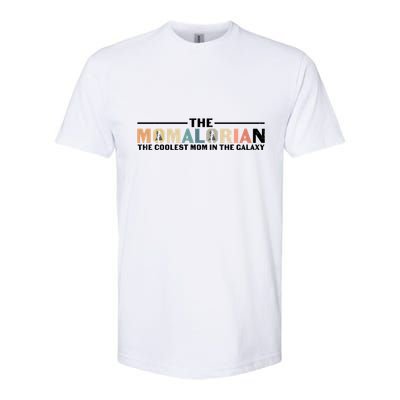 The Momalorian The Coolest Mom Mothers Day Plus Size Shirts For Mom Son Daughter Softstyle CVC T-Shirt