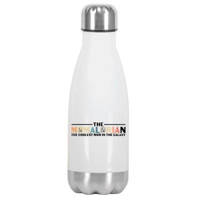 The Momalorian The Coolest Mom Mothers Day Plus Size Shirts For Mom Son Daughter Stainless Steel Insulated Water Bottle