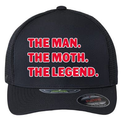 The Man The Moth The Legend Flexfit Unipanel Trucker Cap