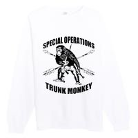 Trunk monkey Premium Crewneck Sweatshirt