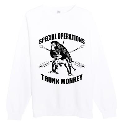 Trunk monkey Premium Crewneck Sweatshirt