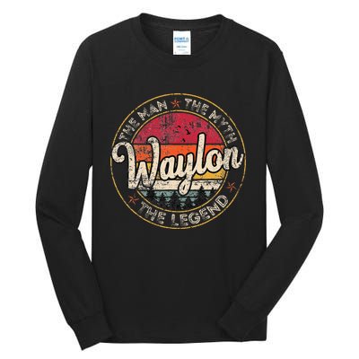 The Man The Myth The Legend Personalized Name Tall Long Sleeve T-Shirt