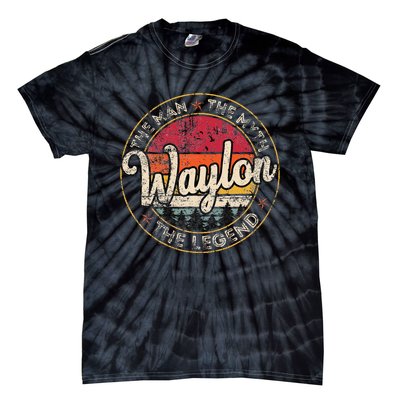 The Man The Myth The Legend Personalized Name Tie-Dye T-Shirt