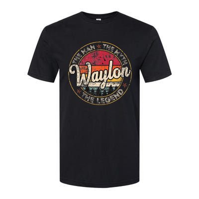 The Man The Myth The Legend Personalized Name Softstyle CVC T-Shirt