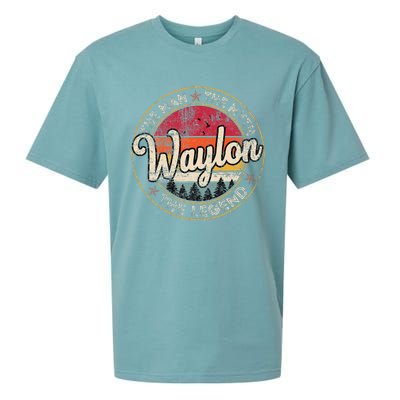 The Man The Myth The Legend Personalized Name Sueded Cloud Jersey T-Shirt