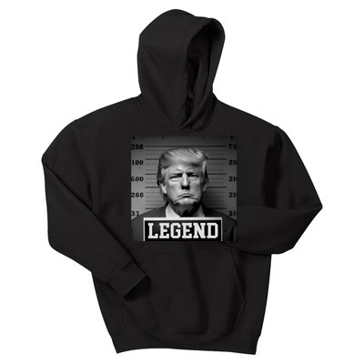 Trump Mugshot, Trump Mug Shot Kids Hoodie