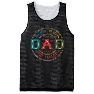 The Man The Myth The Legend Mesh Reversible Basketball Jersey Tank