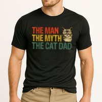 The Man The Myth The Cat Dad Cat Daddy Vintage Performance Shirt