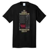 The Manual Transmission Preservation Society Stick Shift Tall T-Shirt