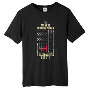 The Manual Transmission Preservation Society Stick Shift Tall Fusion ChromaSoft Performance T-Shirt