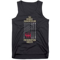 The Manual Transmission Preservation Society Stick Shift Tank Top