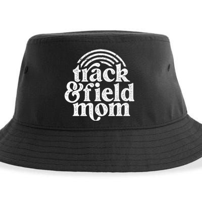 Track Mom Track And Field Mom Runner Running Mama Mother Sustainable Bucket Hat