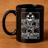 The Moon Tarot Card Werewolf 11oz C Handle Ceramic Mug
