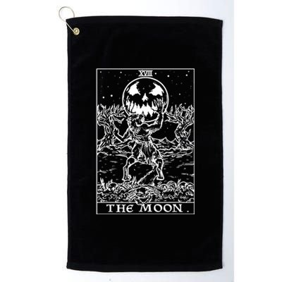 The Moon Tarot Card Werewolf Platinum Collection Golf Towel